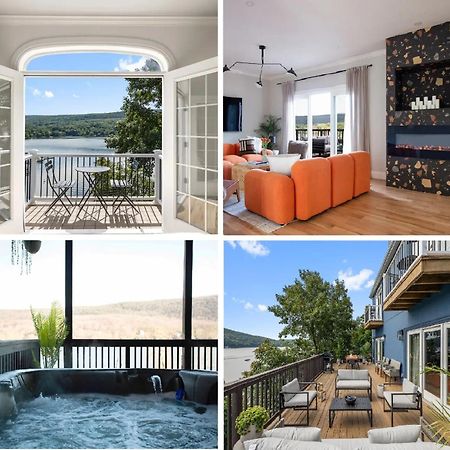 Lakeview House - Hot Tub - Firepit - Stunning Views - Spacious Deck - Cozy Living Room - Bar Greenwood Lake Eksteriør bilde